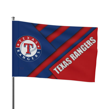 Texas Rangers Baseball World Champions High Definition Print Flag MLB