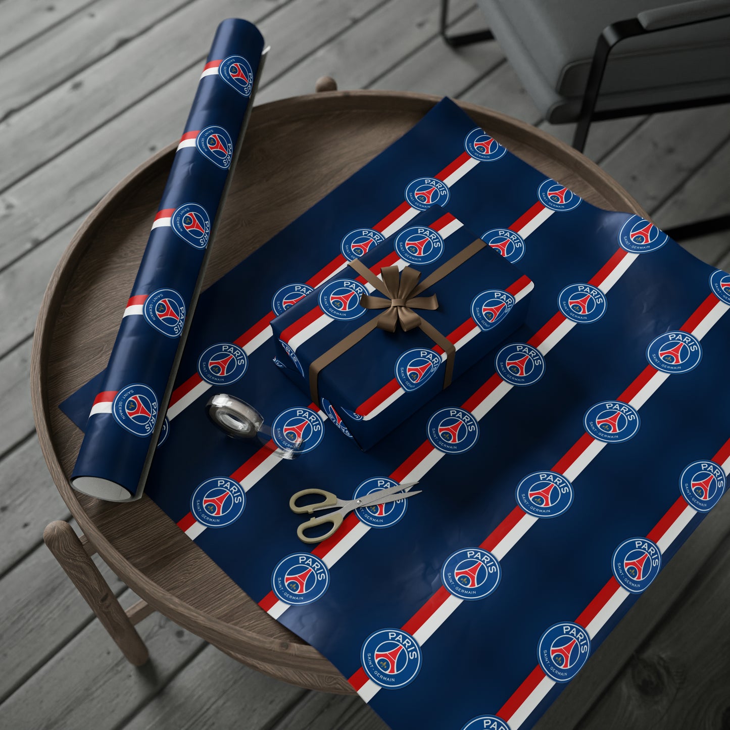 Paris Saint-Germain Premier League Geschenkpapier für Feiertage