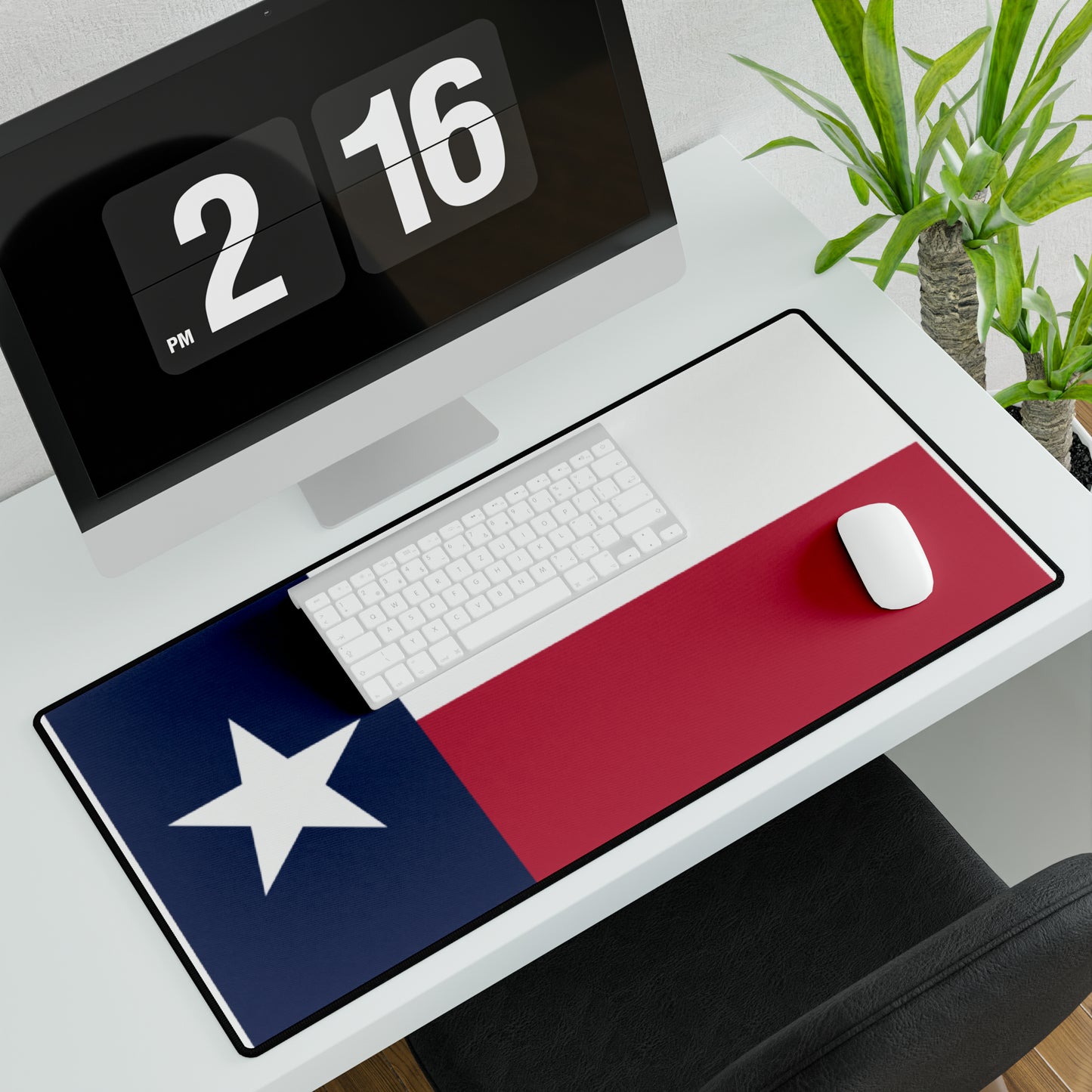 Texas State Flag Close our Borders American Desk Mats