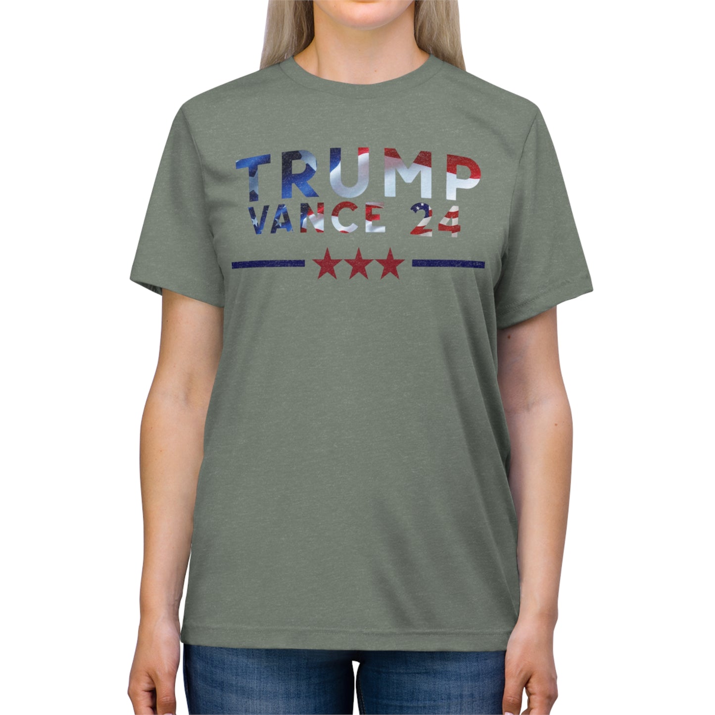 Premium Trump Vance 24 Super soft style Unisex Triblend Tee