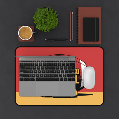 San Francisco Football High Definition Print Non Slip Desk Mat Office Home Mouse Pad Sports Fan Gift Ultra Smooth Surface Rubber Backing