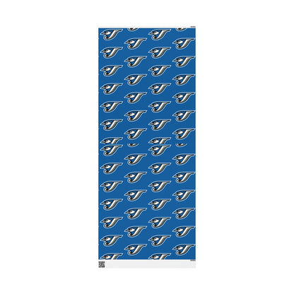 Toronto Blue Jays Light Baseball MLB Birthday Gift Wrapping Paper Holiday