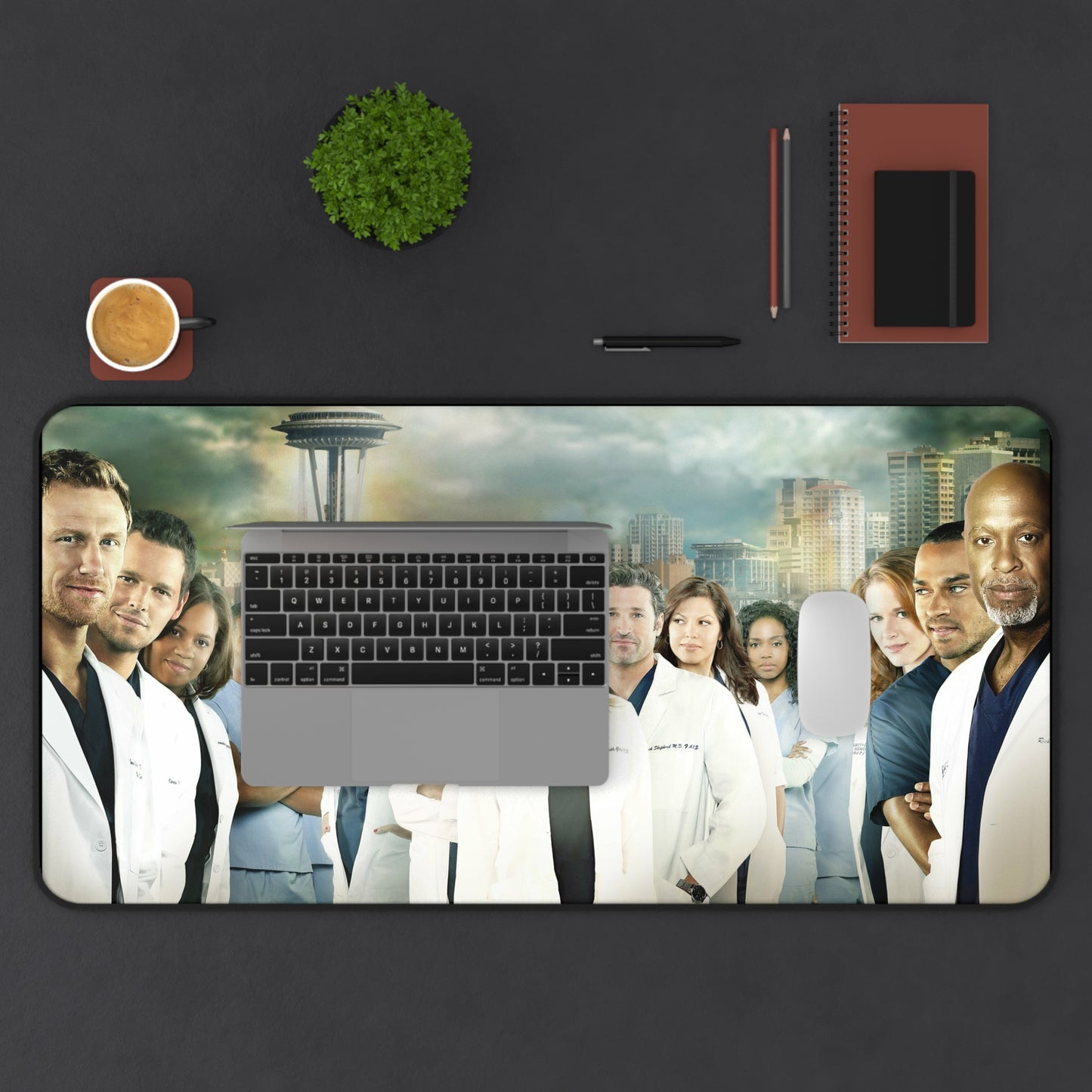 Greys Anatomy Show PC PS High Definition Video Game Desk Mat Mousepad