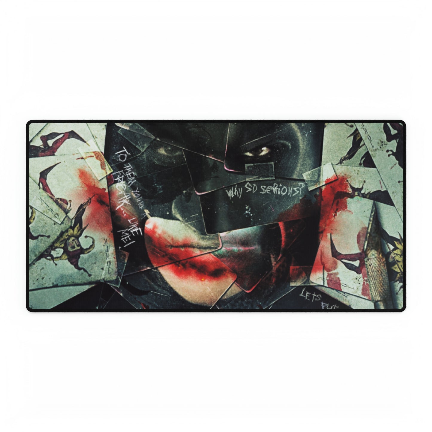 Joker Dark Knight Batman High Definition PC PS Home Desk Mat Mousepad