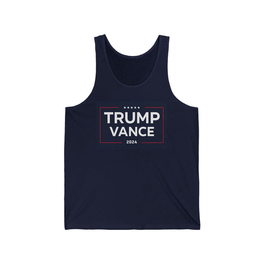 Trump Vance 24 MAGA Unisex Jersey Tank