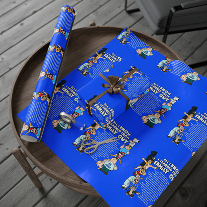 Things I learned from Family Guy Funny TV Birthday High Def Gift Wrapping Paper