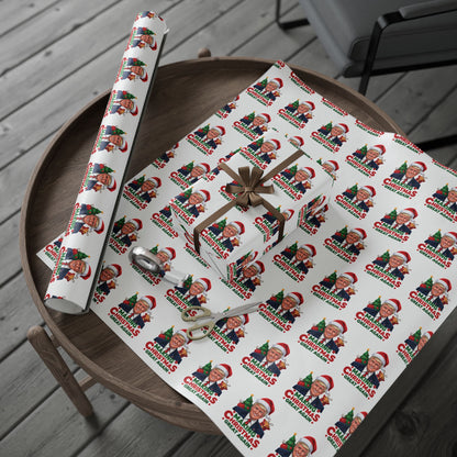 "Making Christmas Great Again" Trump Christmas Wrapping Paper