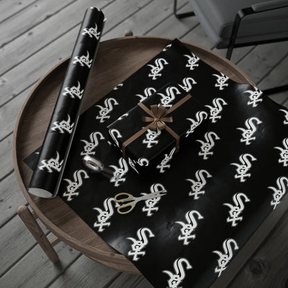 Chicago White Sox Baseball MLB Birthday Graduation Gift Wrapping Paper Holiday