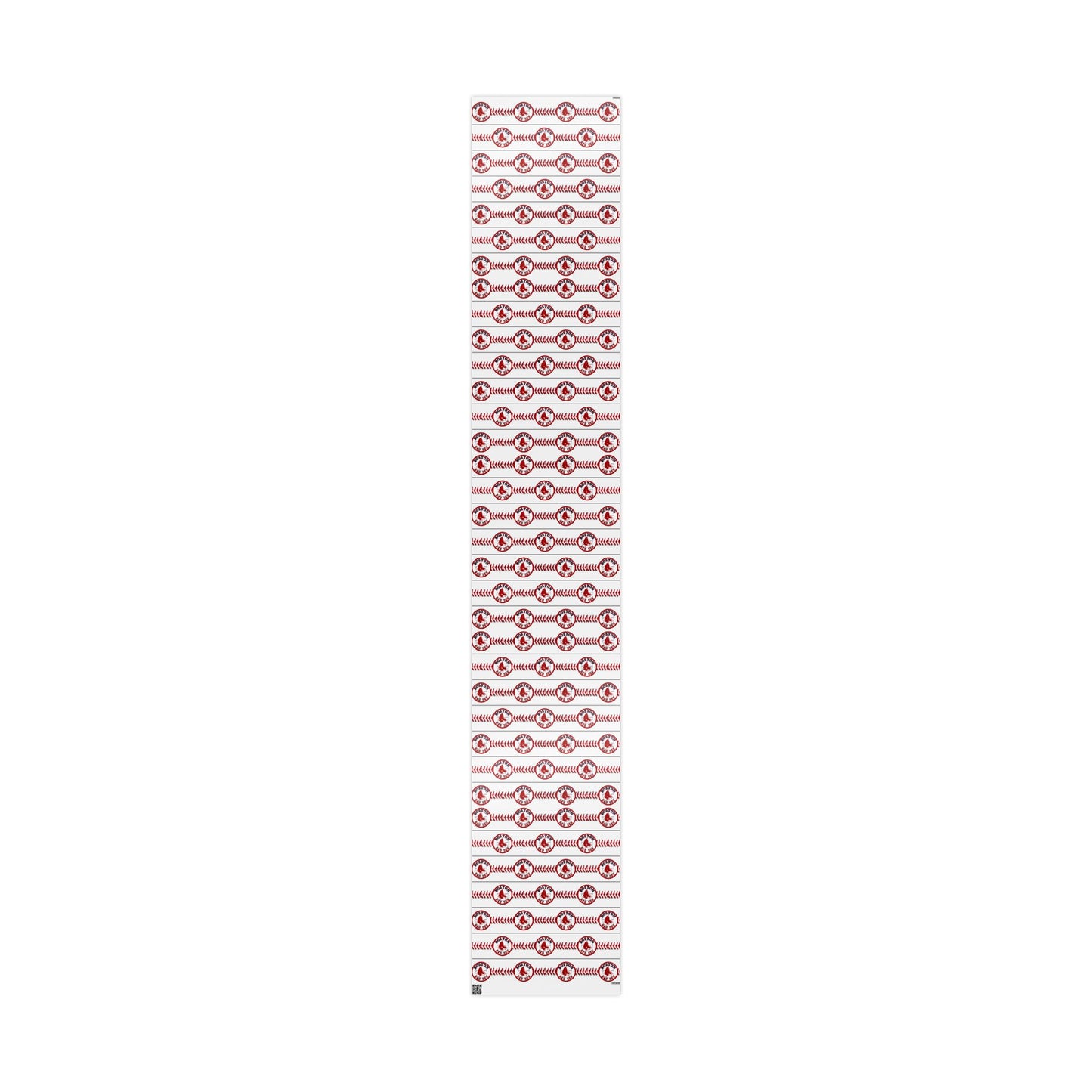 Boston Red Sox Baseball MLB Birthday Graduation Gift Wrapping Paper Holiday Xmas