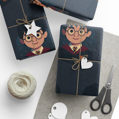 Harry Potter Cartoon Movie Game holiday present Birthday Gift Wrapping Papers