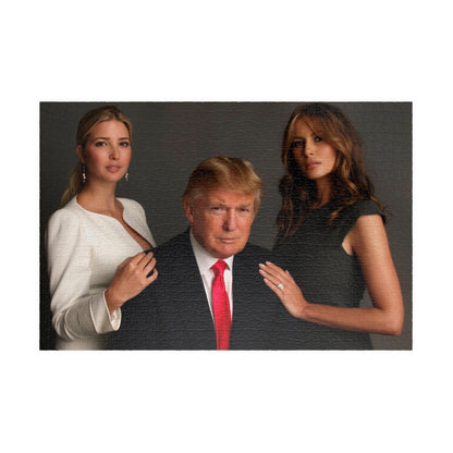 First Family Trump chipboard High-Definition Printed Puzzle (252, 520, 1014-piece)