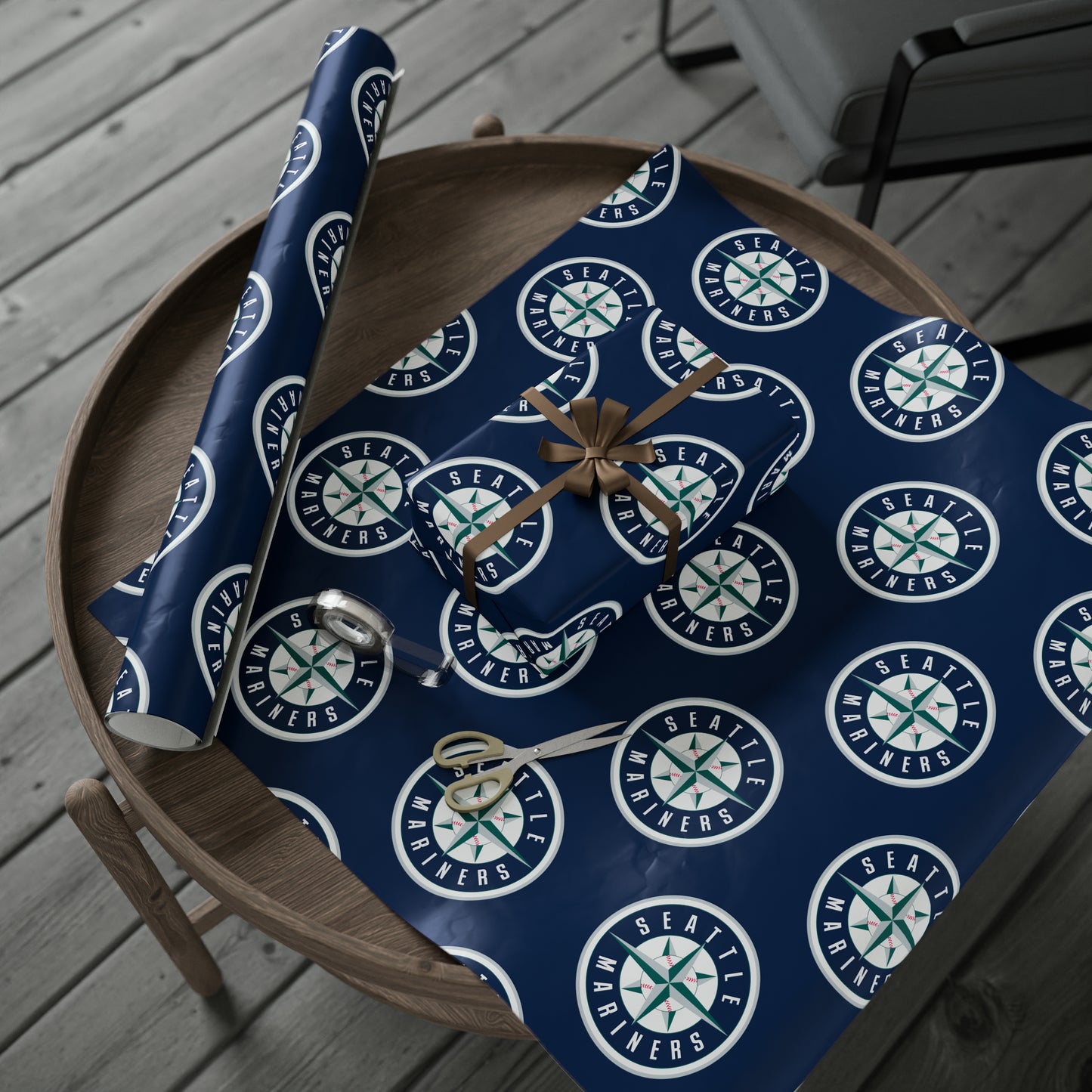 Seattle Mariners Baseball MLB Geburtstagsgeschenkpapier Urlaub