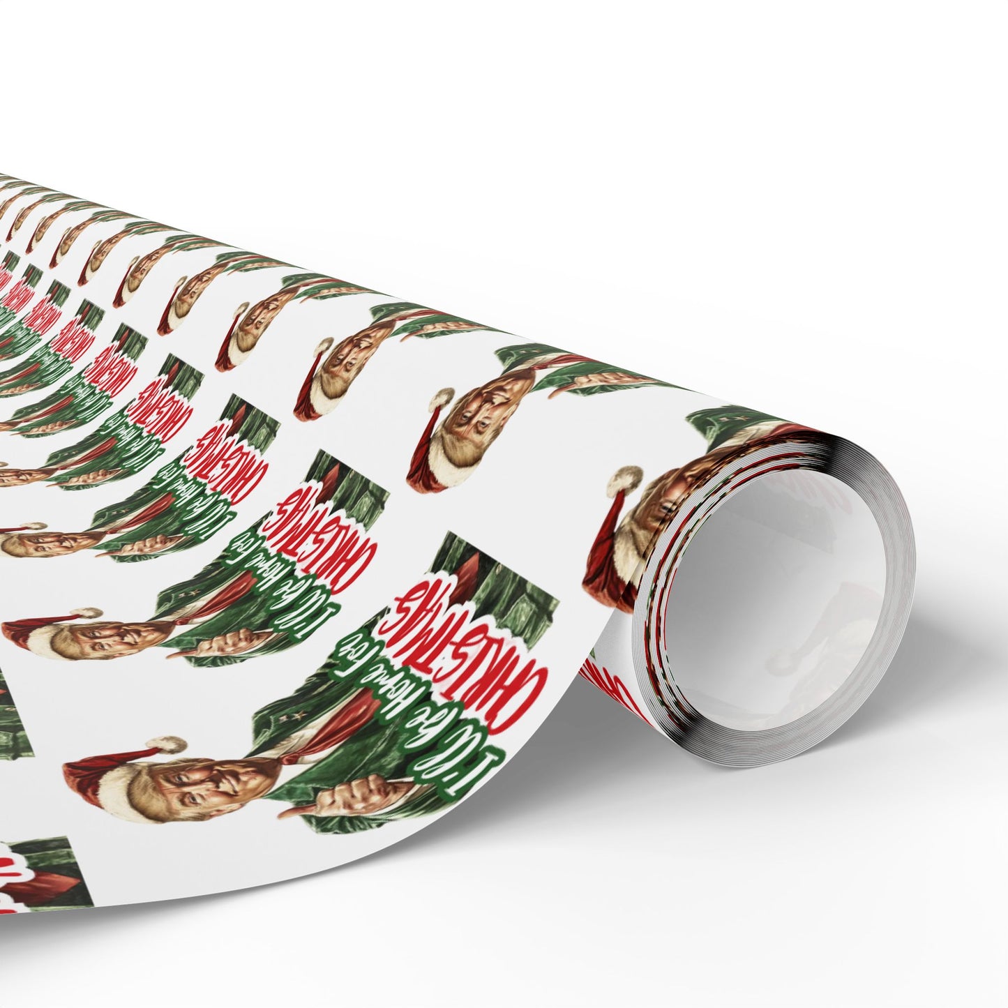 Trump I'll be home for Christmas Holiday Gift Wrapping Papers