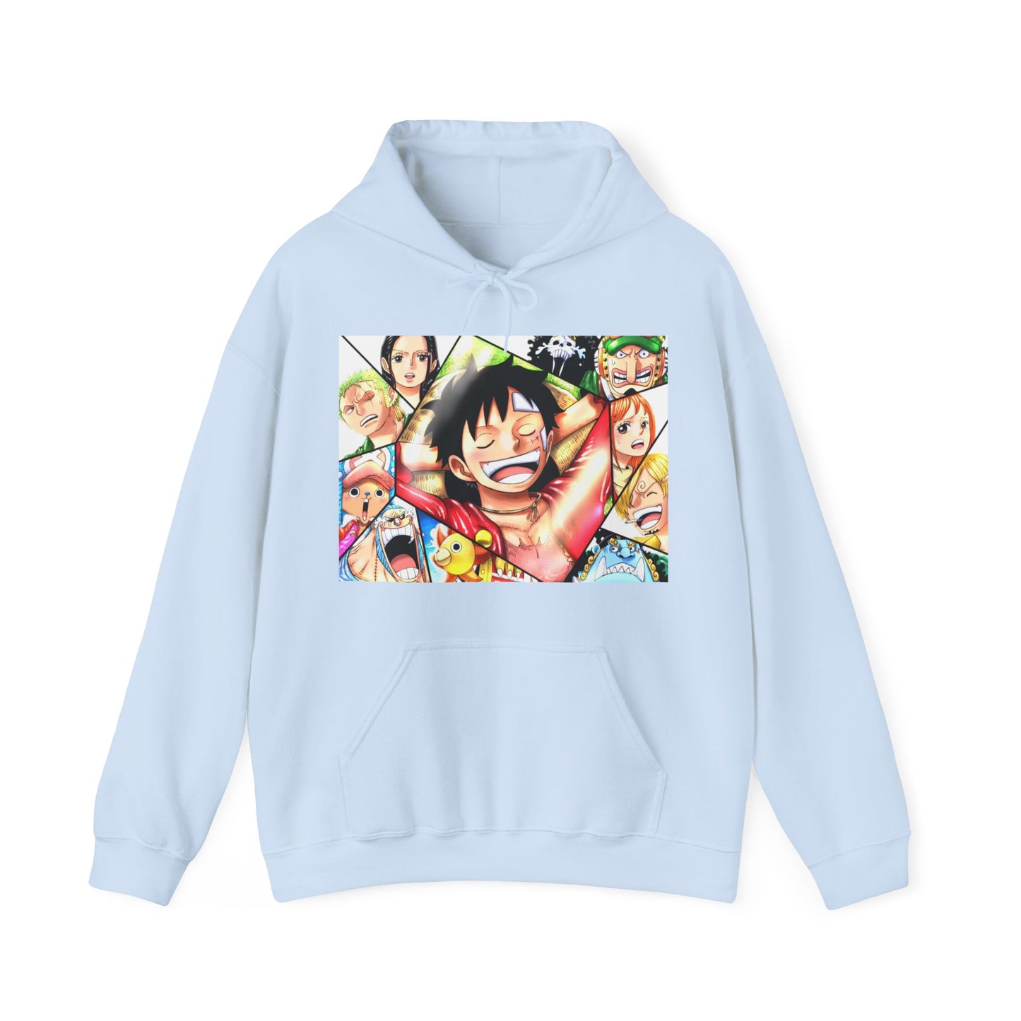 One Piece Monkey Ruffy Jimbei Nico Nami Unisex Heavy Blend Kapuzenpullover