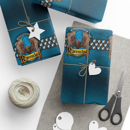 Ravenclaw Hogwarts Houses Potter holiday present Birthday Gift Wrapping Papers