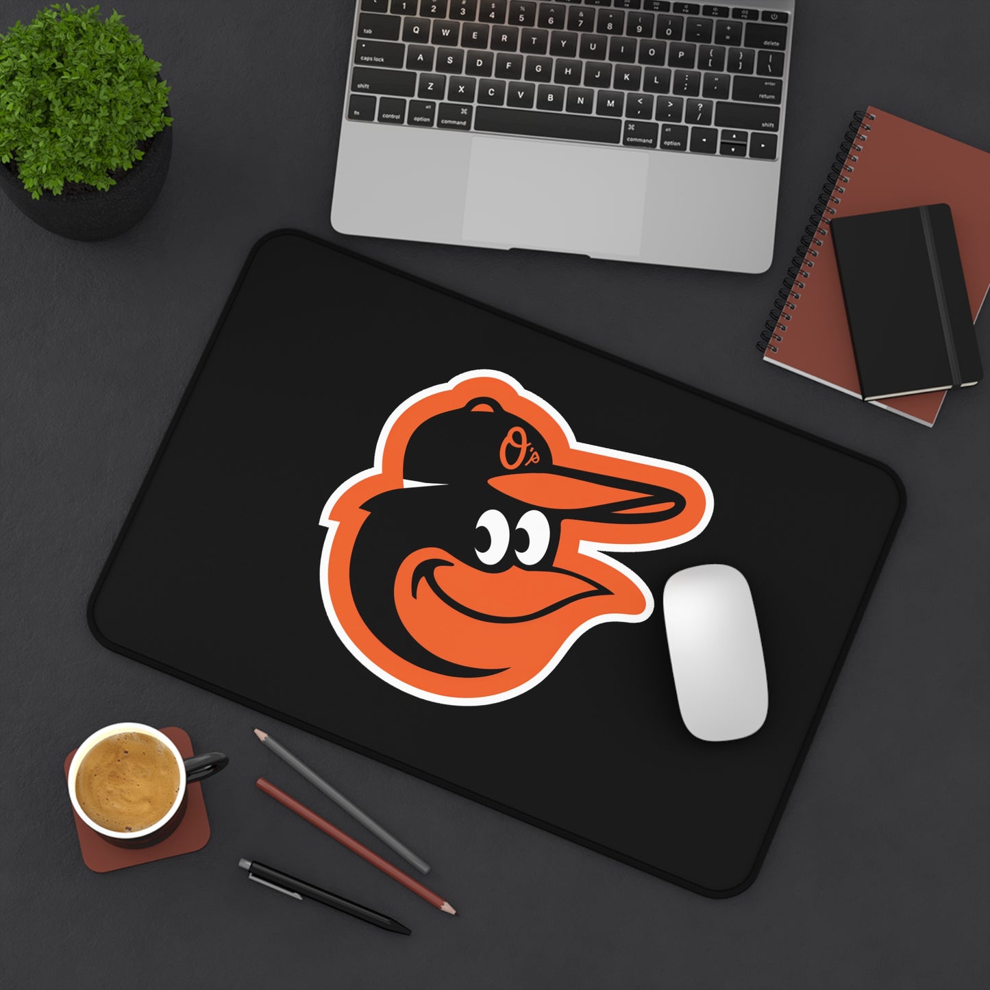 Baltimore Orioles Baseball MLB High Def Mouse Pad Home Office Desk Mat