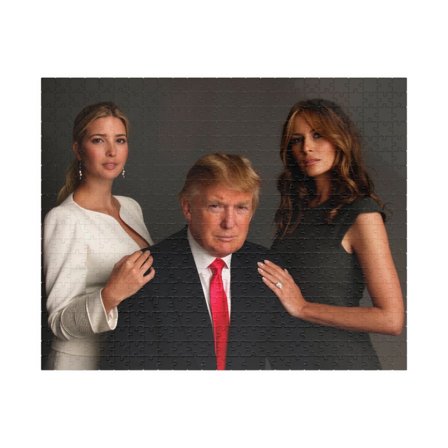 First Family Trump chipboard High-Definition Printed Puzzle (252, 520, 1014-piece)