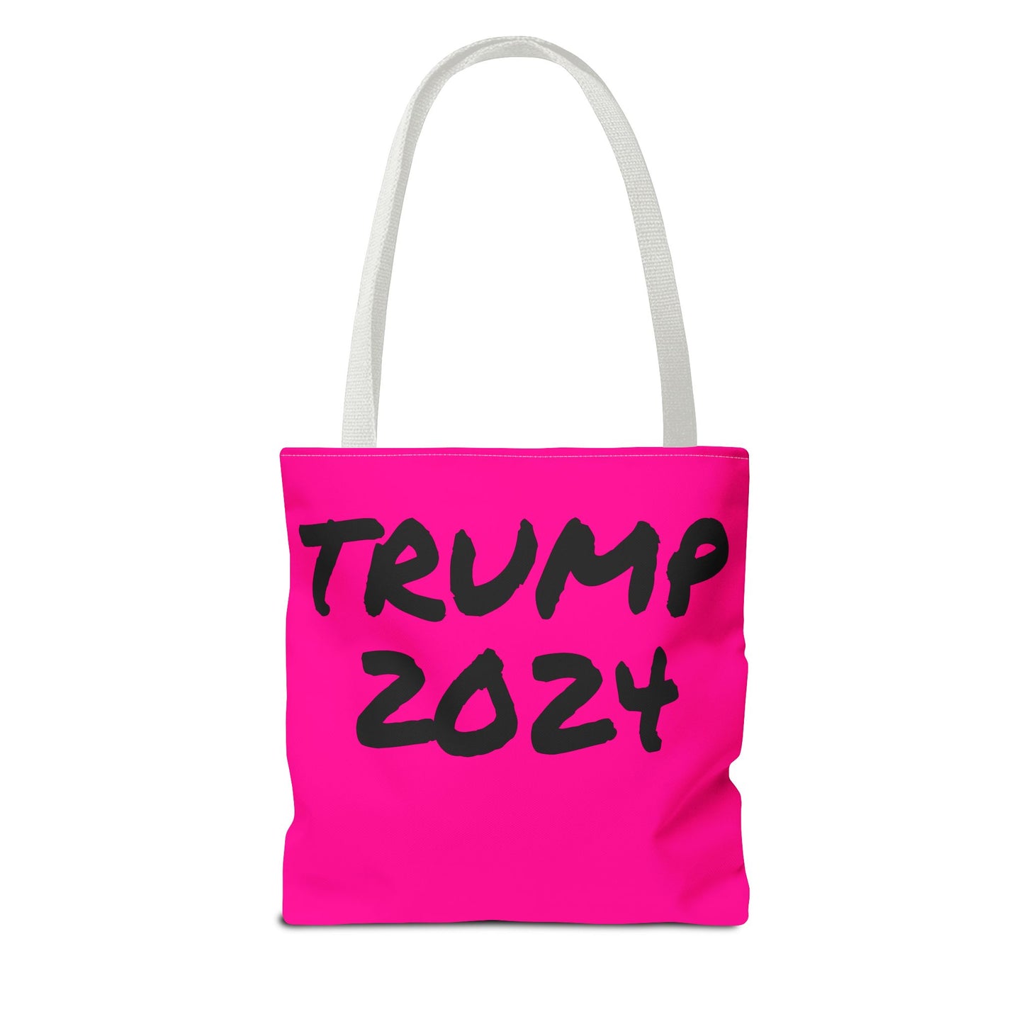 Hot Pink Trump 2024 Rally Durable Heavy Duty Tote Bag