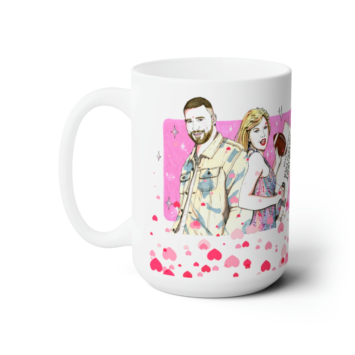 I Love like Travis Loves Taylor Era Jumbo Coffee Mug 15oz