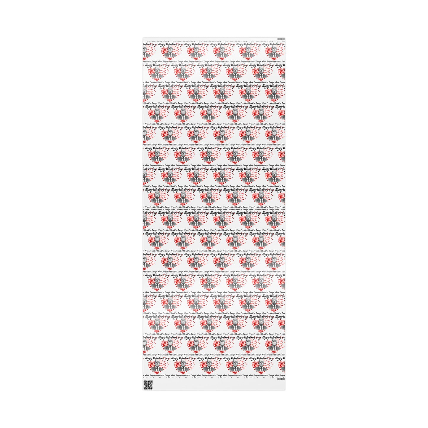 Happy Valentine's Day From President HD Print Valentine's Present Gift Love Wrapping Papers