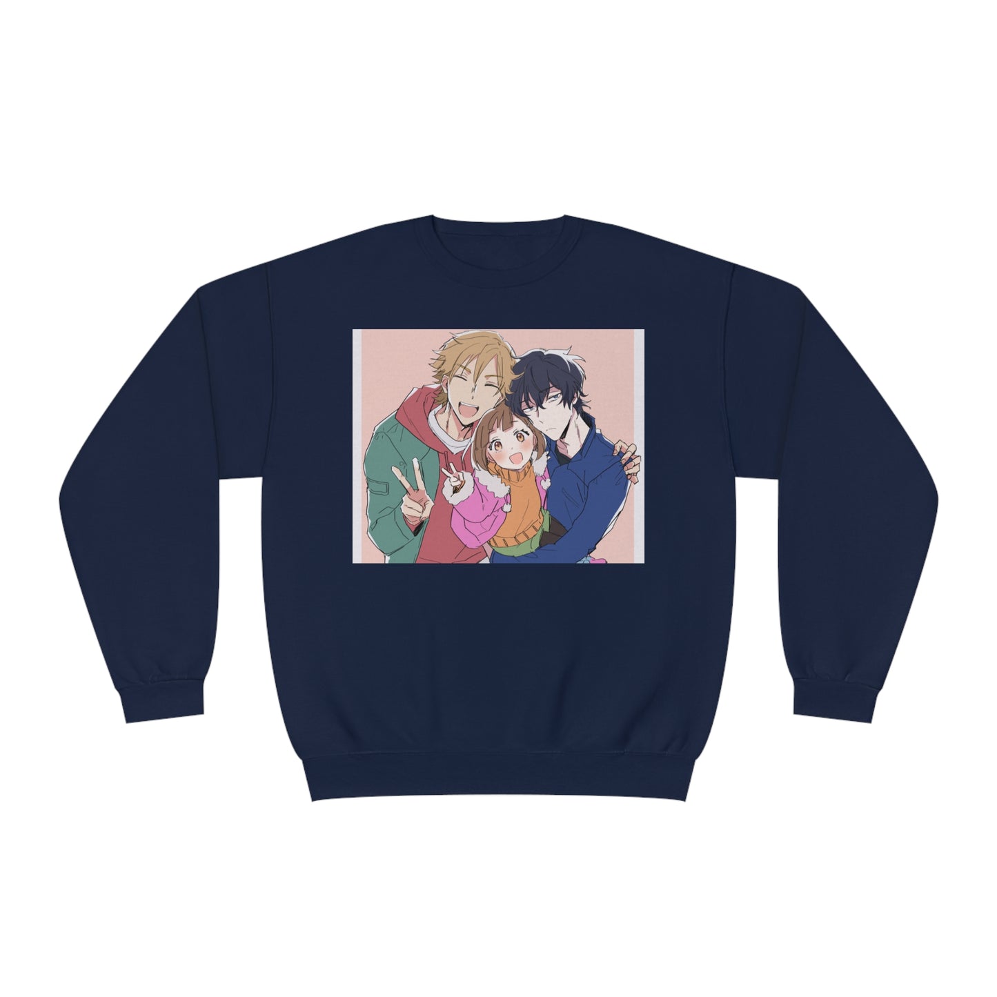 Buddy Daddies Anime Cartoon Unisex NuBlend® Crewneck Sweatshirt