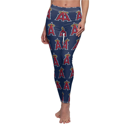 Los Angeles Angels MLB Baseball Women's Casual Comfy Leggings