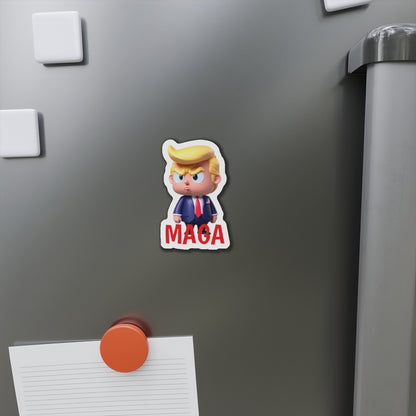 Little Trump MAGA America Style 1 gestanzter Magnet