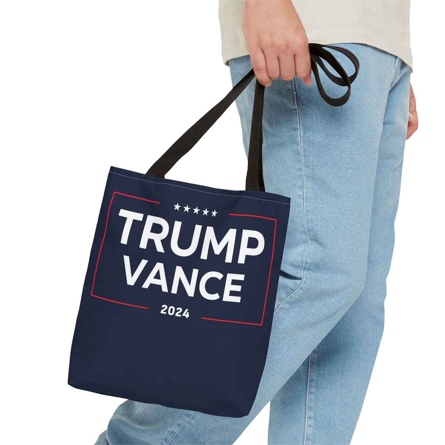 Trump Vance 24 MAGA Rally Durable Heavy Duty Tote Bag