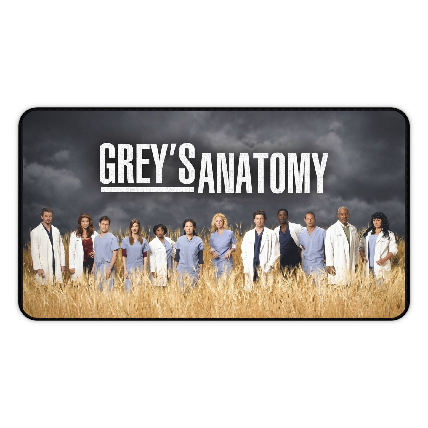 Greys Anatomy Show PC PS High Definition Video Game Desk Mat Mousepad