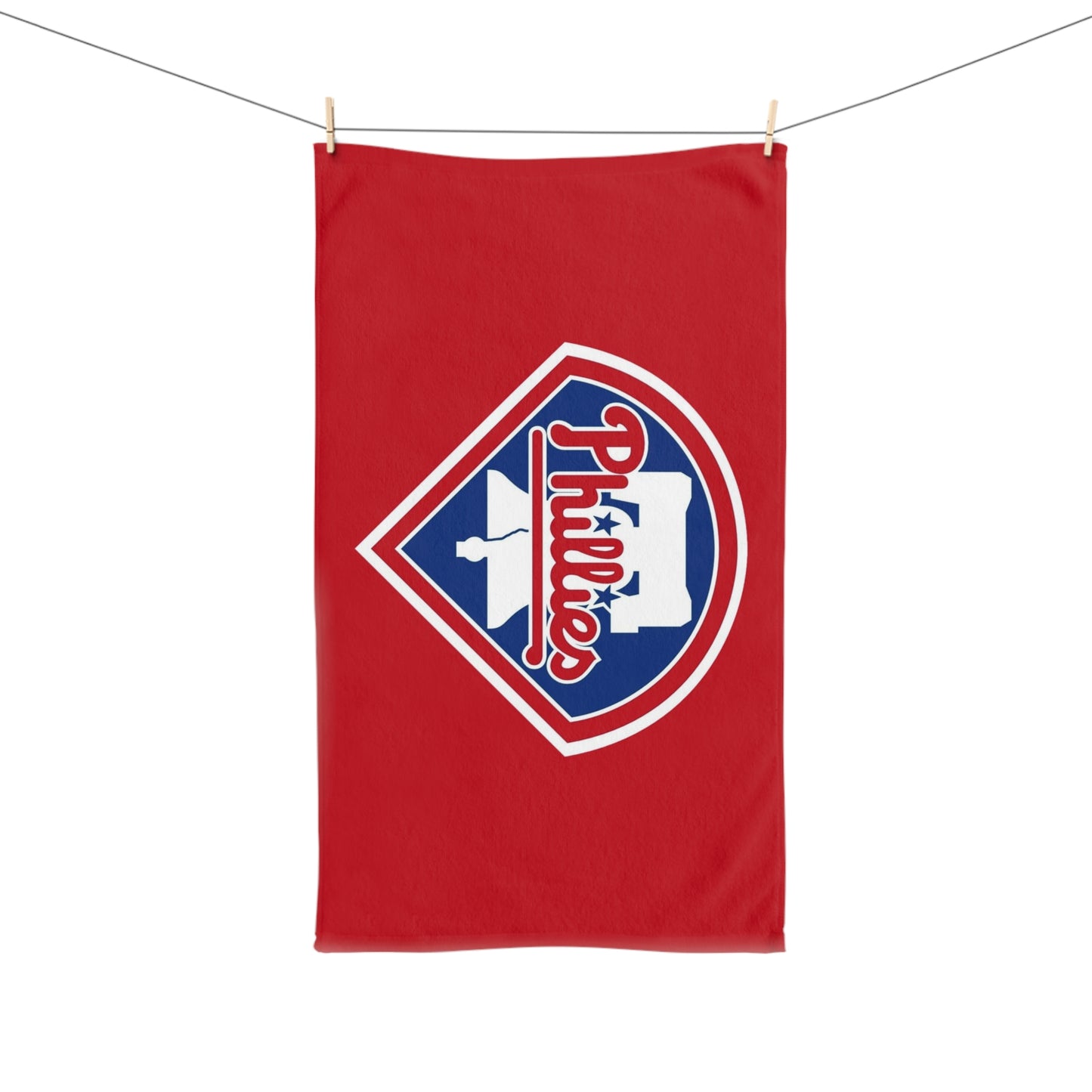 Philadelphia Phillies MLB Baseball Kitchen Bathroom Soft Hand Towel