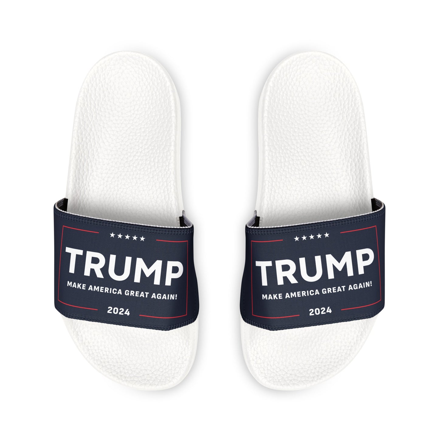Men's MAGA Make America Great Again 2024 Comfy PU Slide Sandals