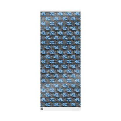 UNC Basketball Tar Heels Red March Birthday Gift Wrapping Paper Holiday
