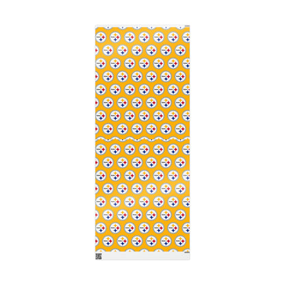 Pittsburg Steelers NFL Football Birthday Gift Wrapping Paper Holiday