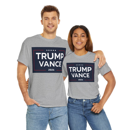 Trump Vance 24 MAGA Unisex Heavy Cotton Tee