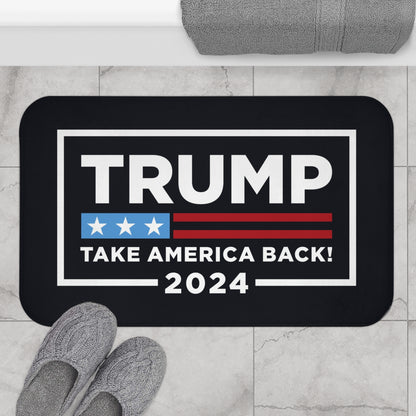 Trump MAGA Take America Back Soft Microfiber Bathroom Anti slip Bath Mat