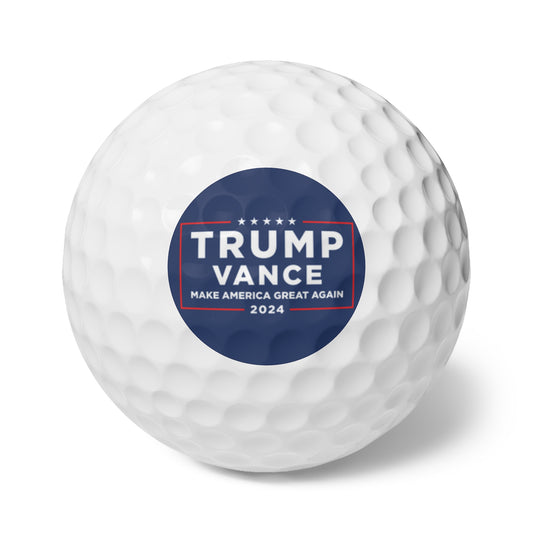 Trump Vance MAGA American Made Golf Balls, 6pcs