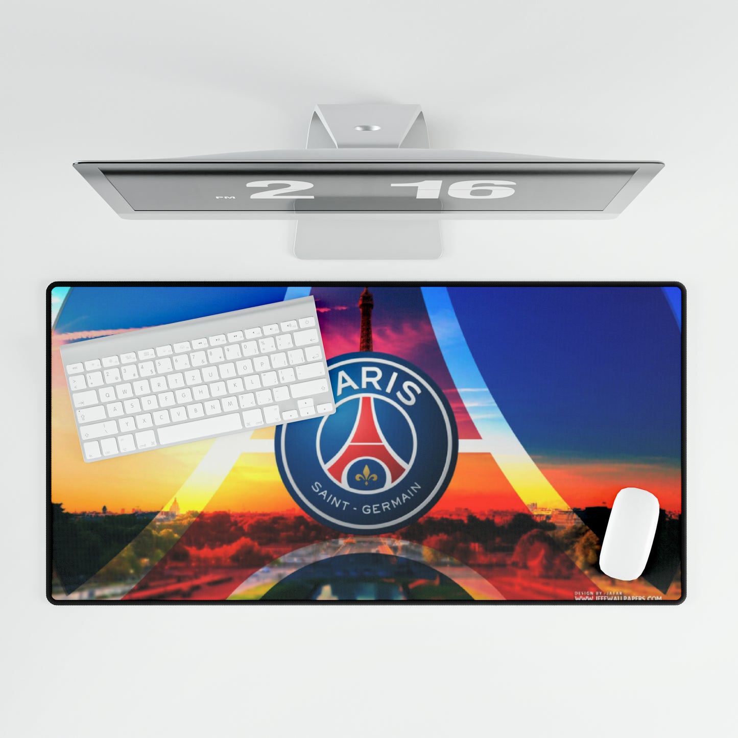 Paris Saint-Germain Premier League Soccer Futbol High Definition Schreibtischunterlage Mousepad