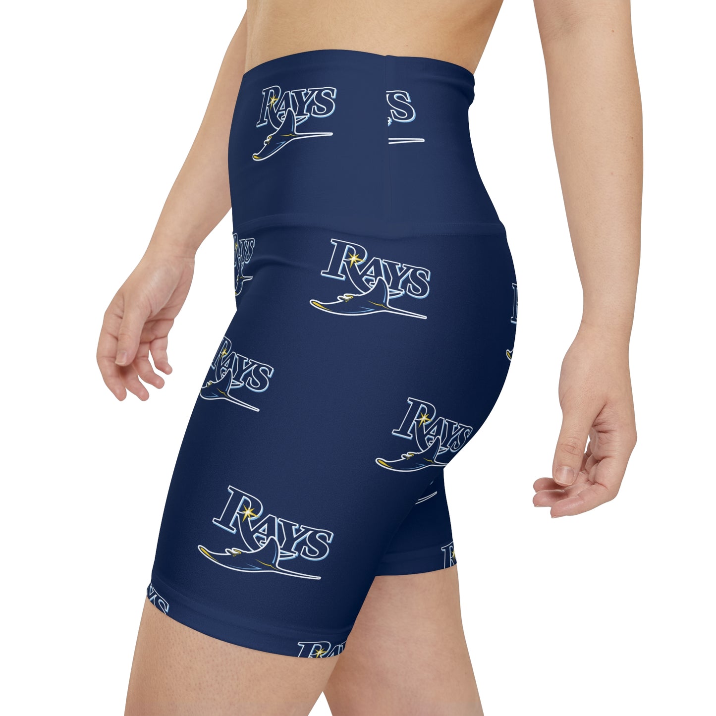 Tampa Bay Rays MLB Baseball Women's Workout Bike Comfy Shorts