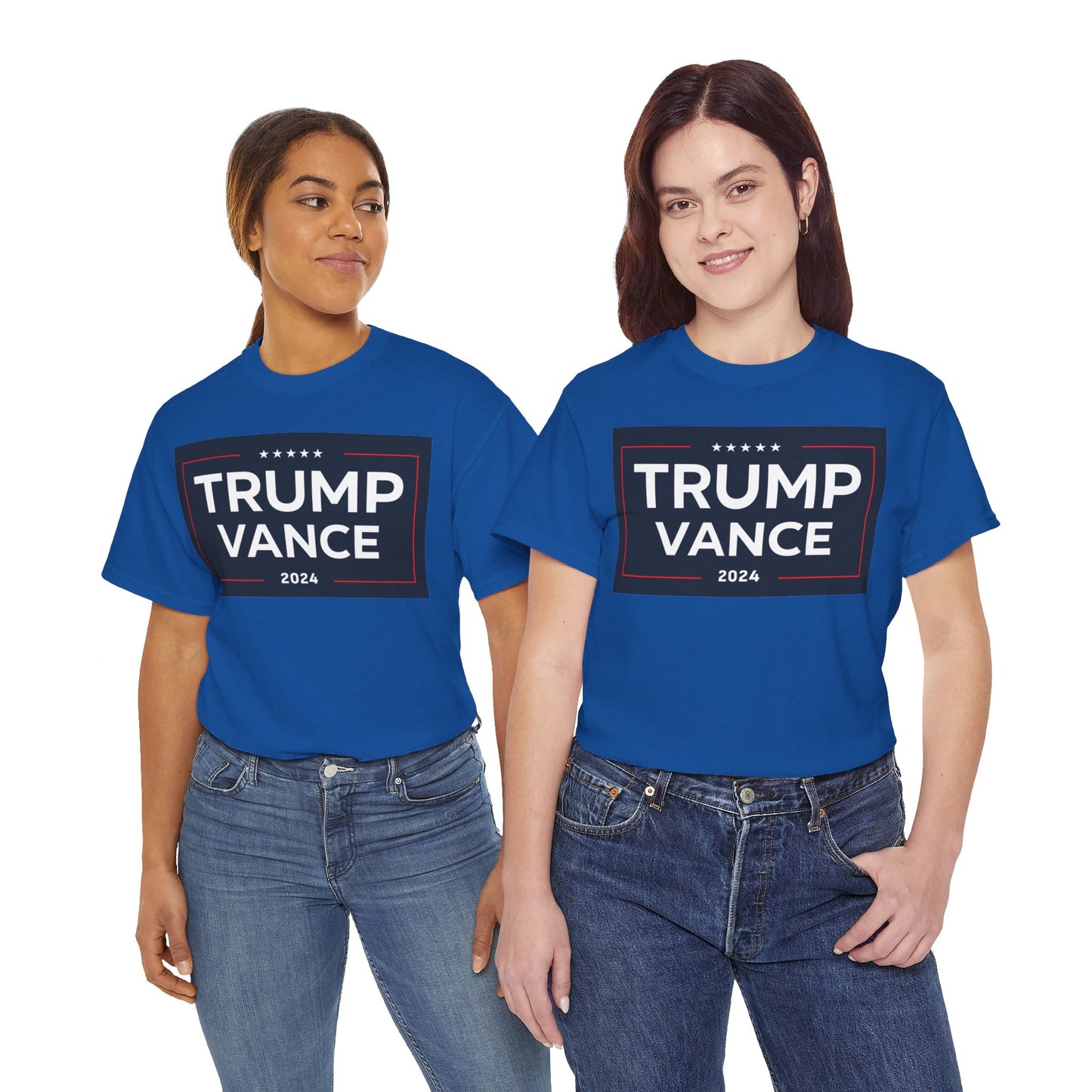 Trump Vance 24 MAGA Unisex Heavy Cotton Tee