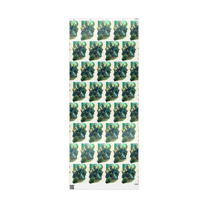 Mandalorian All characters Baby Yoda holiday present Birthday Gift Wrapping Papers