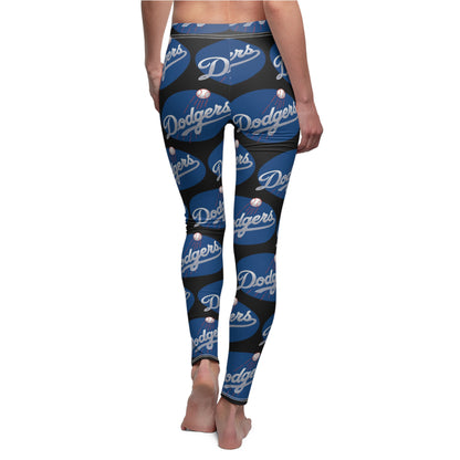 Los Angeles Dodgers MLB Baseball Women's Casual Comfy Leggings