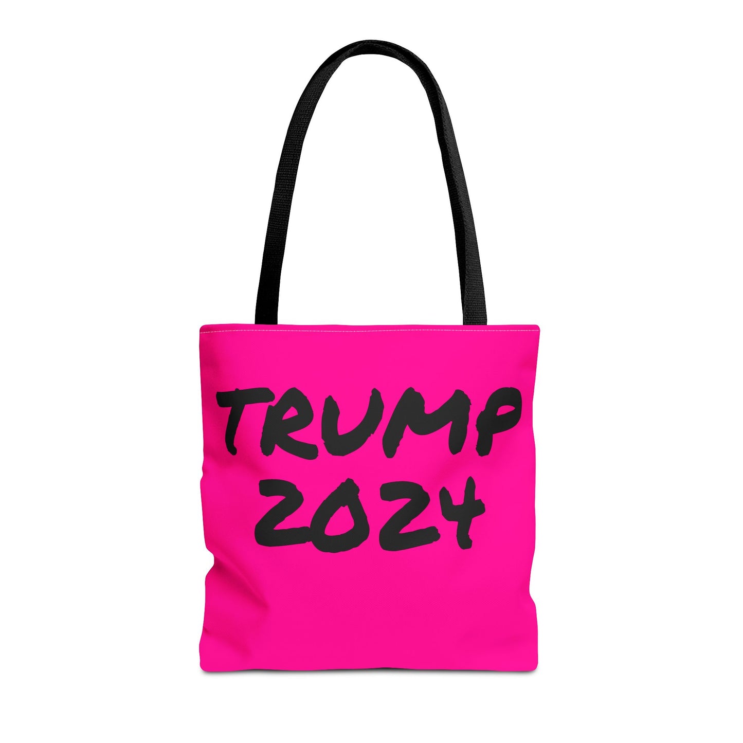 Hot Pink Trump 2024 Rally Durable Heavy Duty Tote Bag