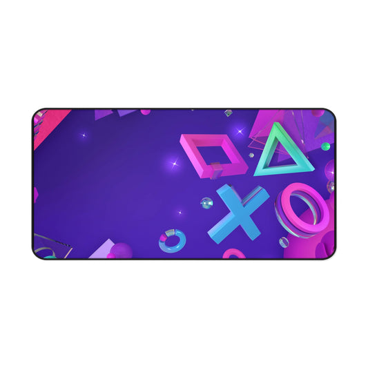 Playstation Purple High Definition Game Home Video Game PC PS Desk Mat Mousepad