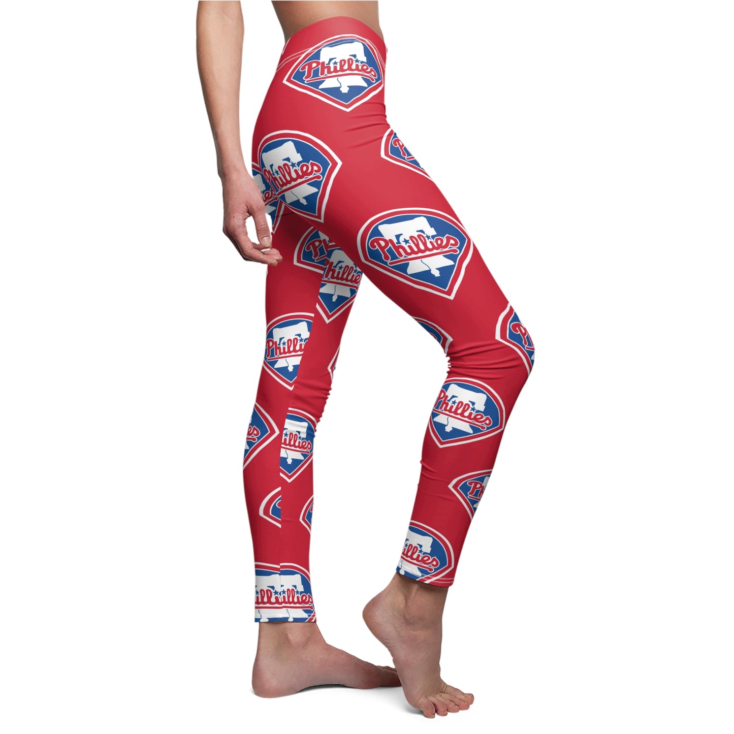 Philadelphia Phillies MLB Baseball Women's Casual Comfy Leggings