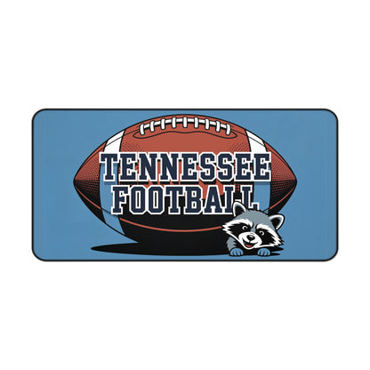 Tennessee Football High Definition Print Non Slip Desk Mat Office Home Mouse Pad Sports Fan Gift Ultra Smooth Surface Rubber Backing