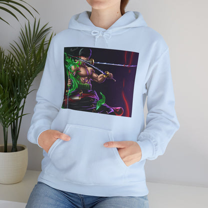 Roronoa Zoro One Piece Anime Cartoon Unisex Heavy Blend Kapuzenpullover