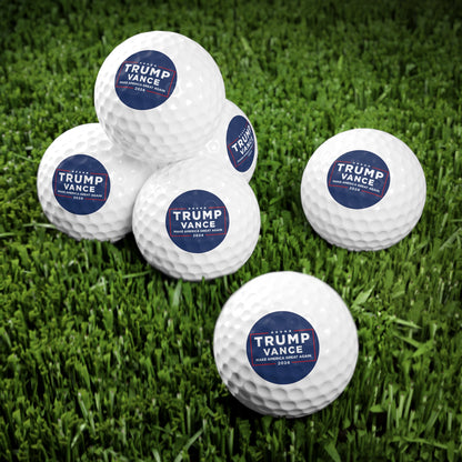 Trump Vance MAGA American Made Golf Balls, 6pcs