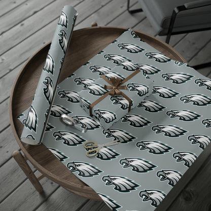 Philadelphia Eagles NFL Football Birthday Gift Wrapping Paper Holiday