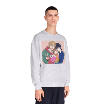 Buddy Daddies Anime Cartoon Unisex NuBlend® Crewneck Sweatshirt