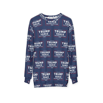 Trump MAGA Vance NOT ugly sweater Christmas party Unisex Sweatshirt (AOP)